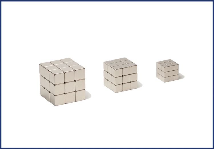 Cubical Magnets Three Three By Three